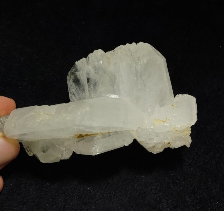 An Aesthetic specimen of faden Quartz crystal 243 grams