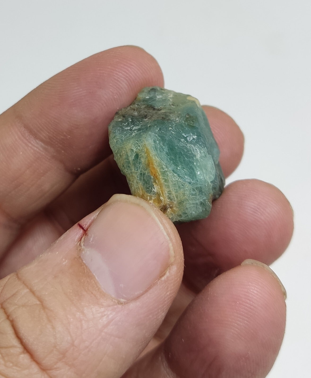 Amazing rare Rough Grandidierite single piece 13 grams