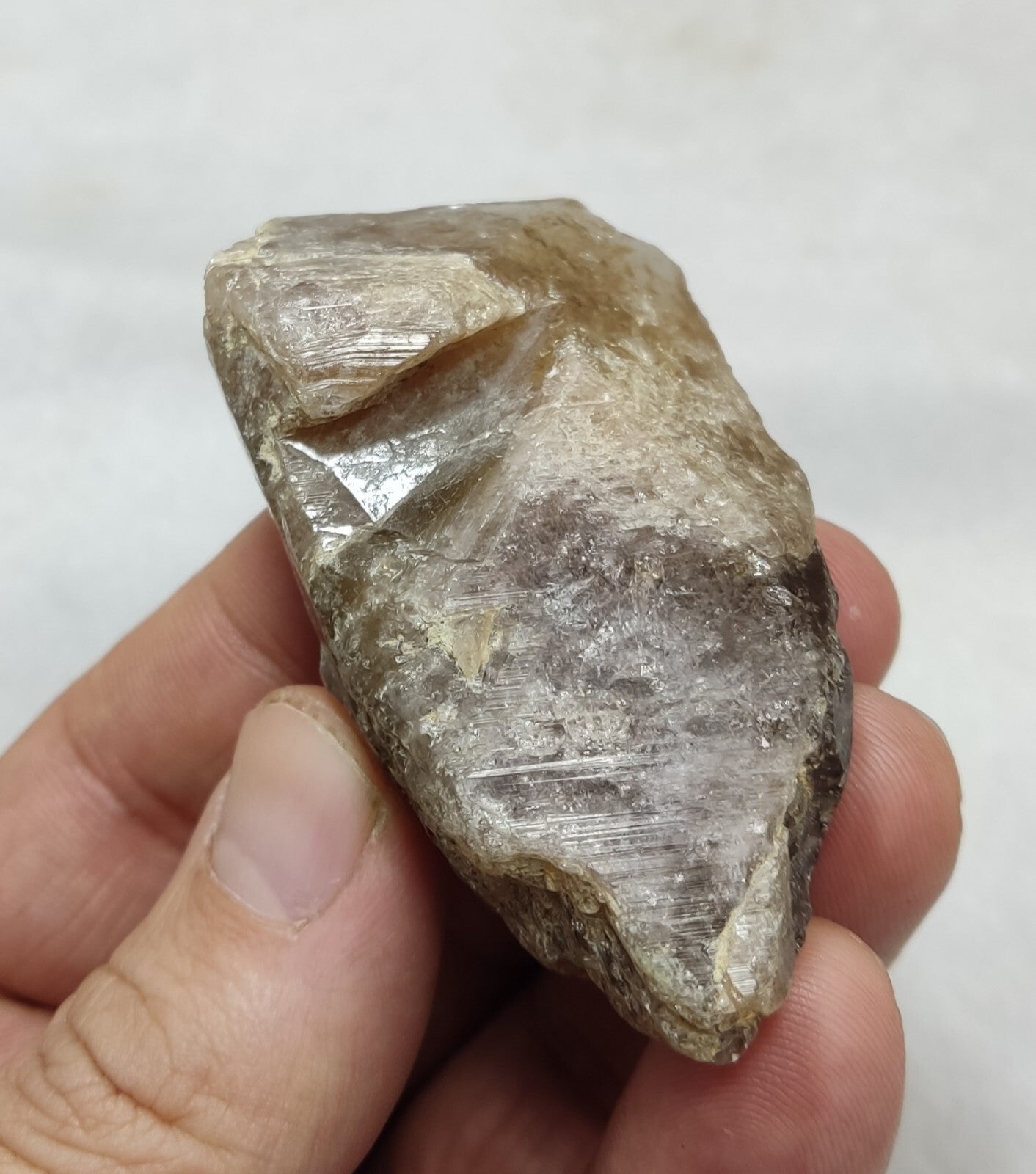 Natural axinite crystal 84 grams