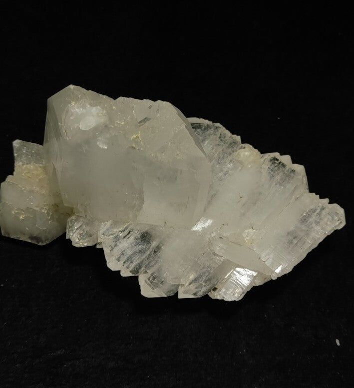 An Aesthetic specimen of faden Quartz crystal 243 grams
