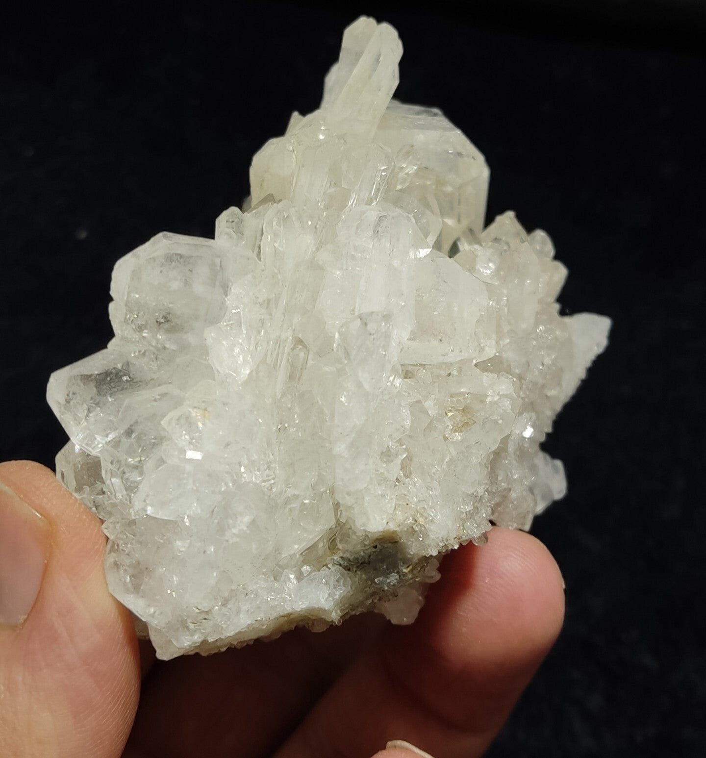 Faden Quartz Cluster With Brookite Inclusions 211 grams