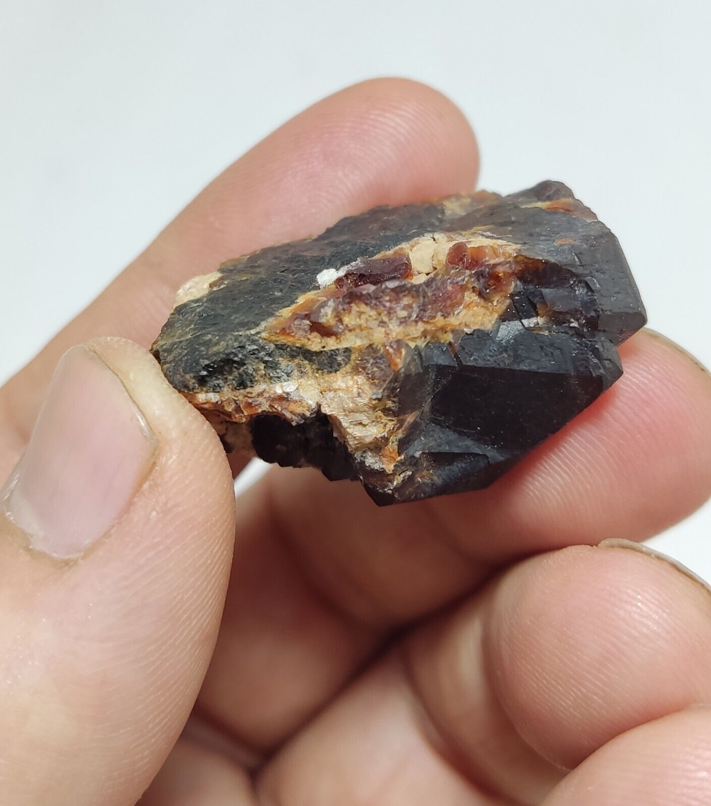 33 grams Aesthetic specimen Garnets cluster andradite garnets natural garnets