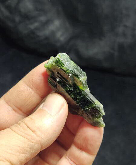 Green Diopside Crystal 26 Grams