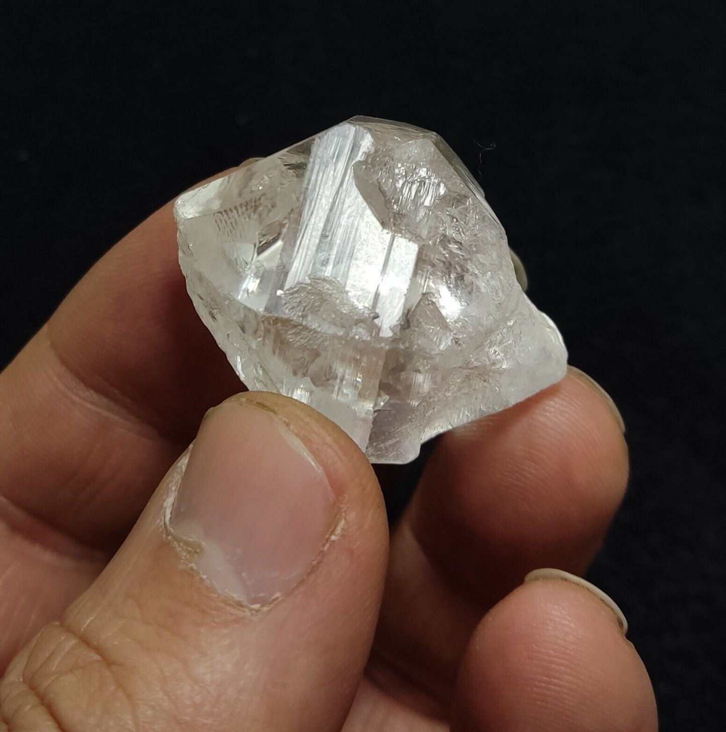 An Aesthetic gemmy double terminated Quartz crystal 30 grams