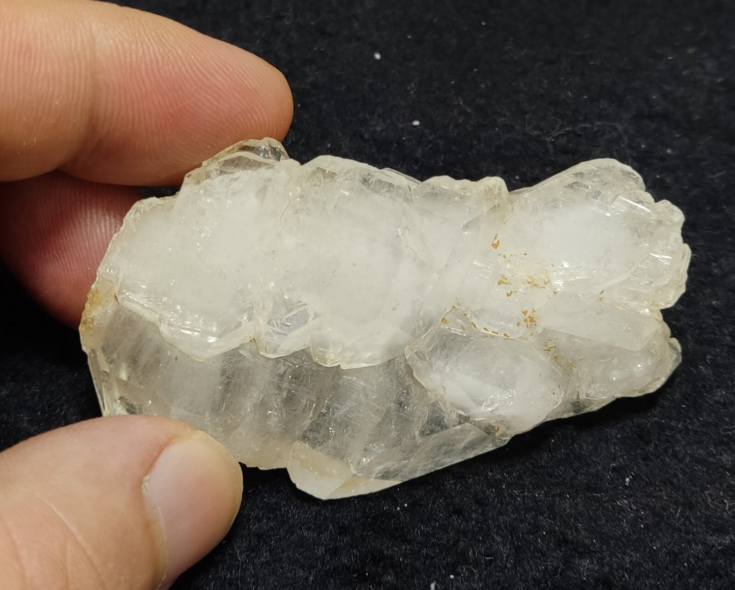 An Aesthetic specimen of faden quartz 55 grams