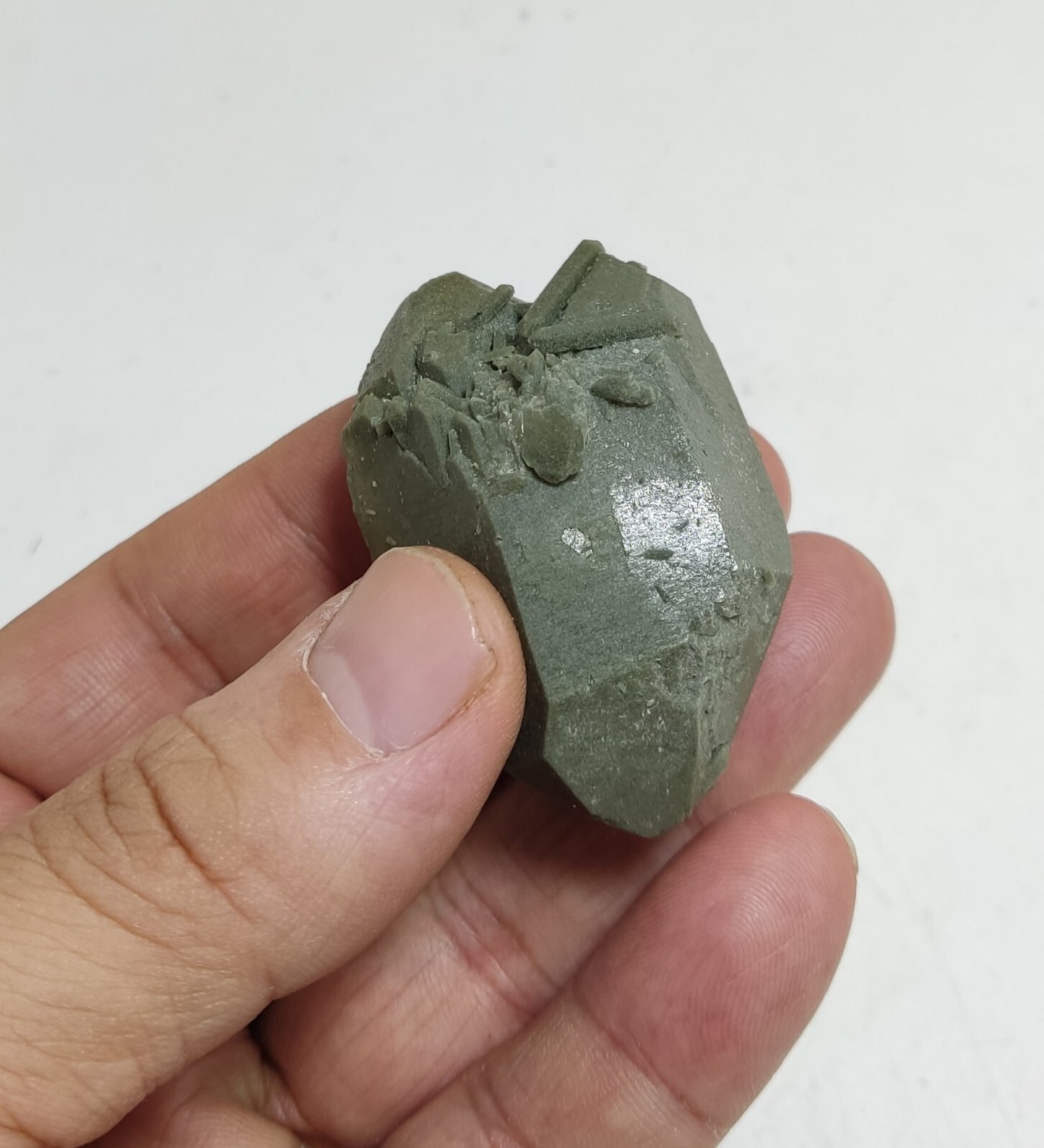 An Aesthetic Natural beautifully terminated Chlorite Quartz specimen 63 grams