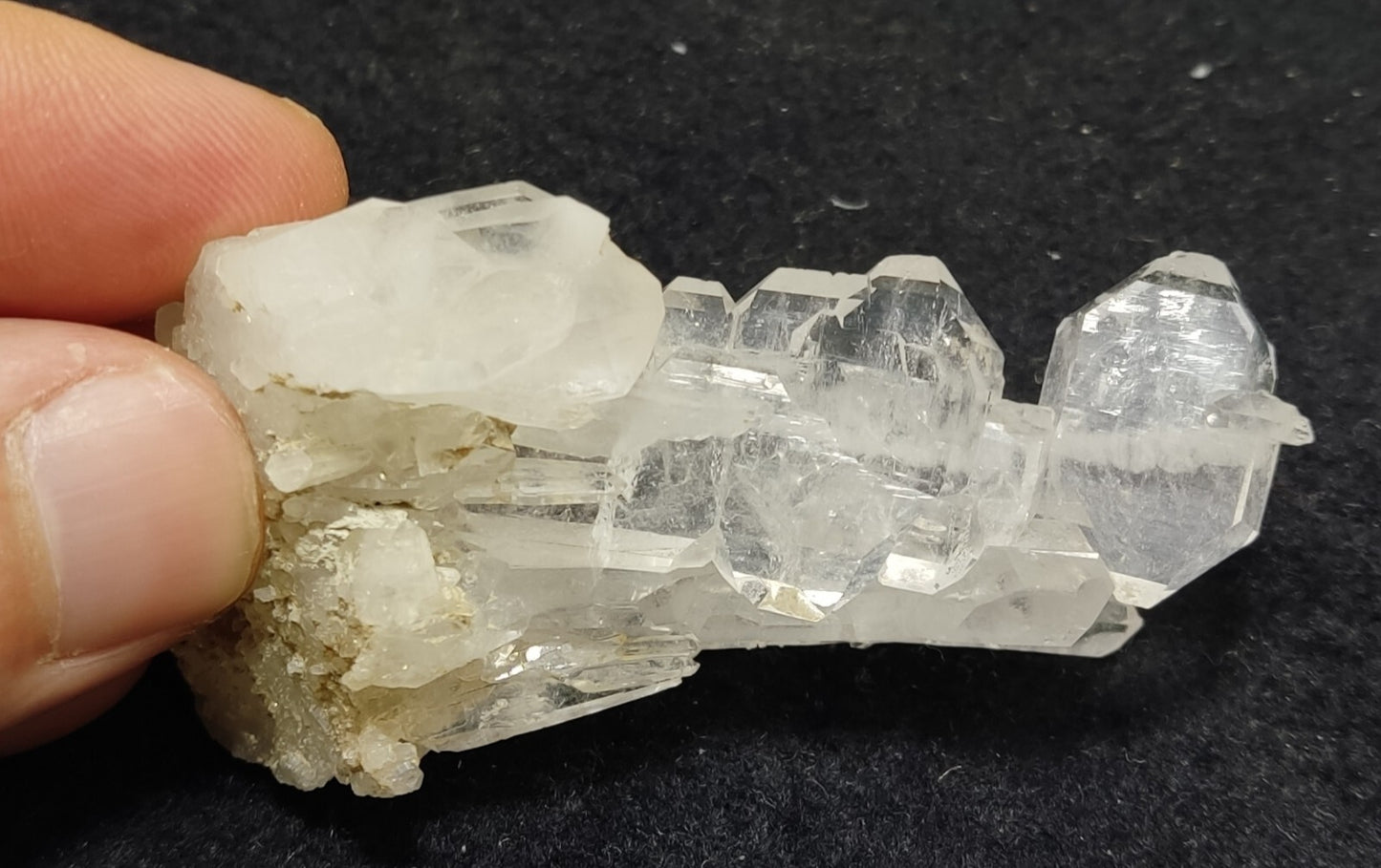 An Aesthetic terminated faden Quartz specimen 44 grams