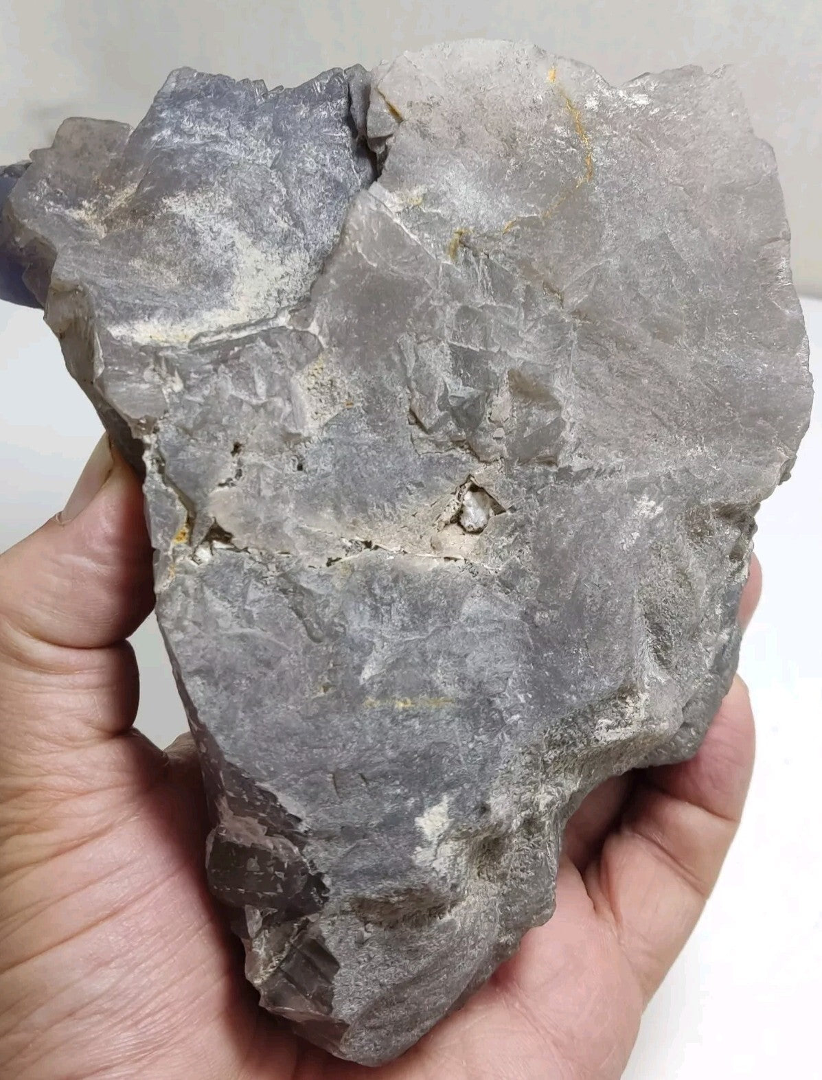 An amazing specimen of cubic dark bluish color Fluorite 1550 grams