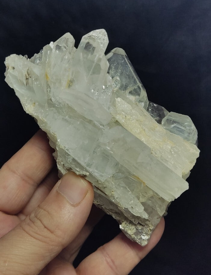 An Aesthetic Specimen Of Faden Quartz  402 grams
