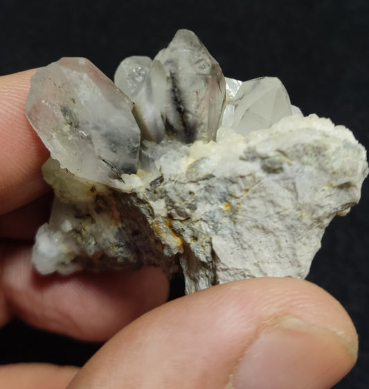 A very Aesthetic Natural terminated brookite Quartz cluster 49grams