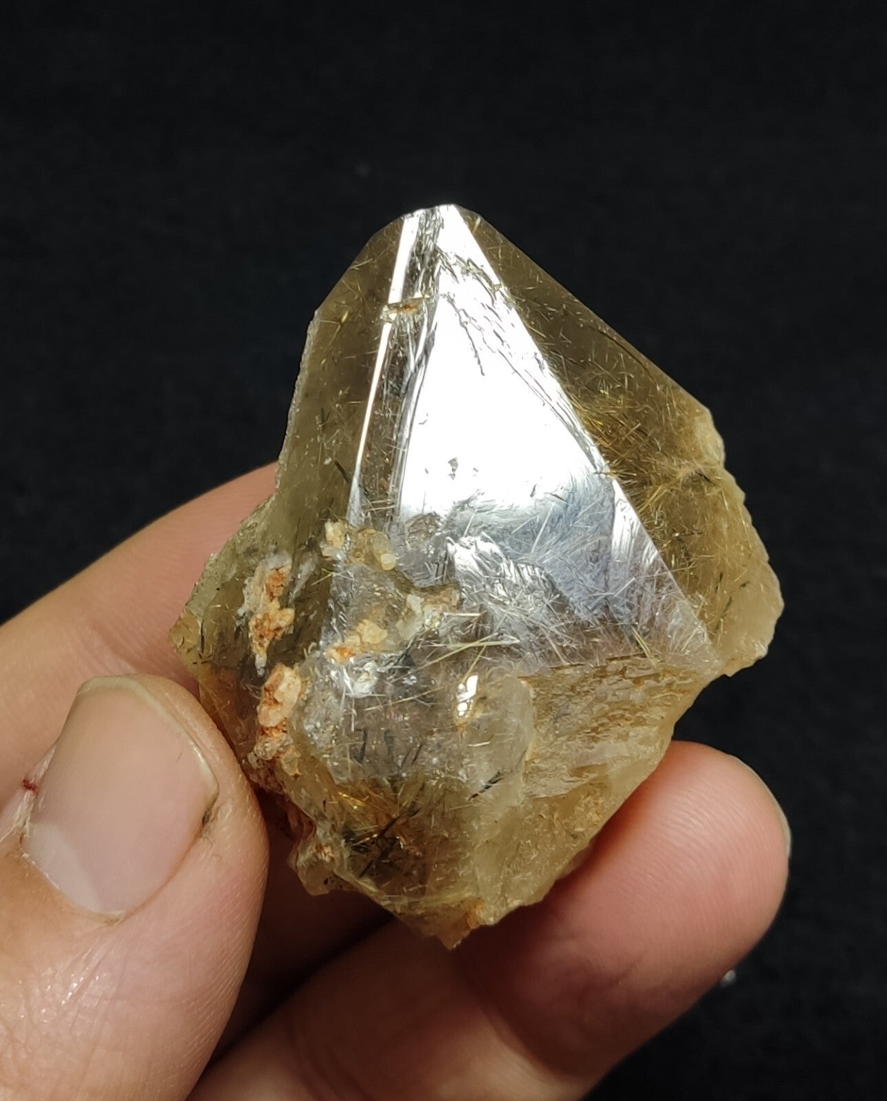 An amazing Astrophylite Quartz Crystal 73 grams