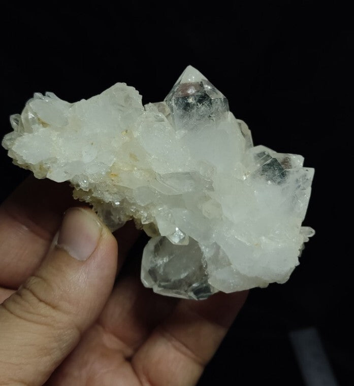 Natural terminated Quartz cluster 142 grams
