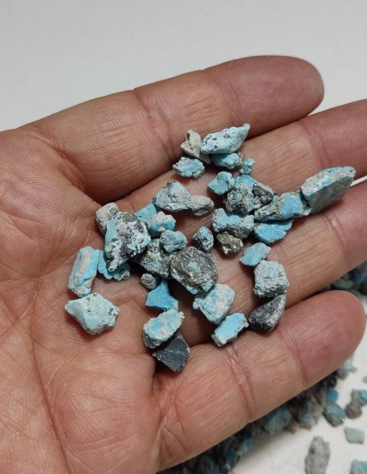 Turquoise With Pyrite 70 grams