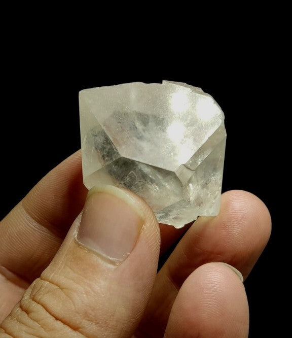 Double Terminated Transparent Natural Quartz Crystal 41 grams
