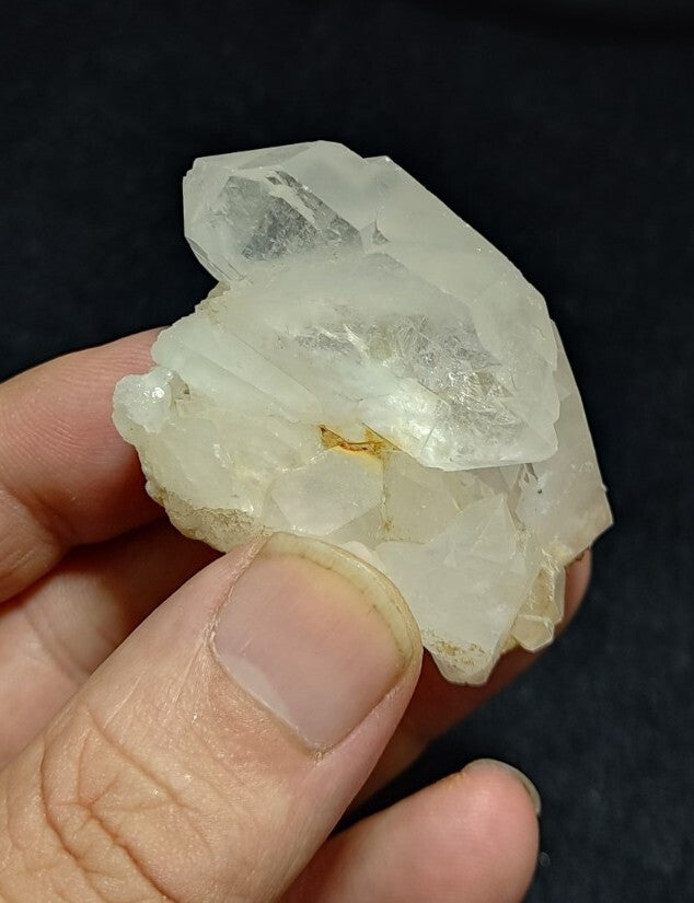 Natural Gwindel Quartz Crystal 67 grams