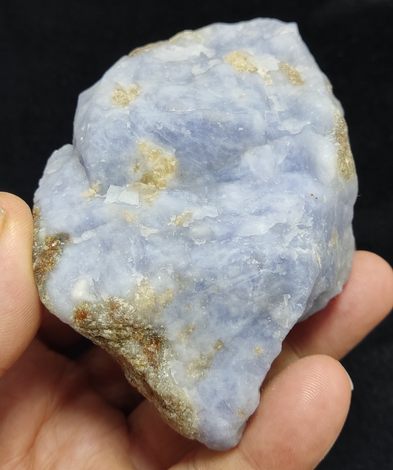 An Aesthetic Natural beautiful rough Hackmanite specimen 344 grams