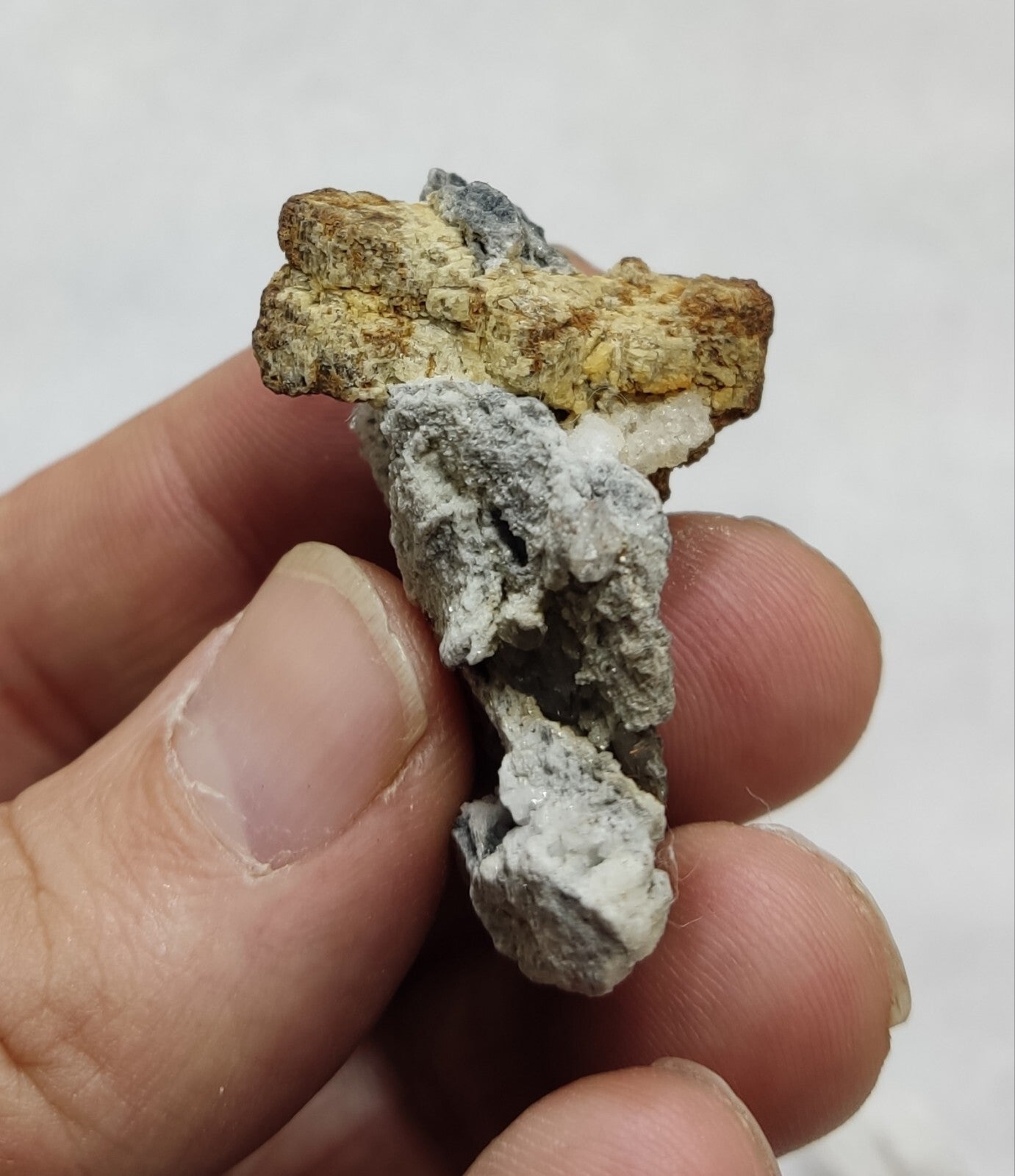 An amazing specimen of siderite on matrix 14 grams