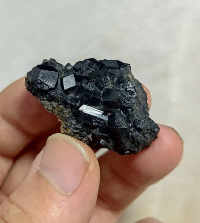 Andradite Garnets Cluster 26 Grams