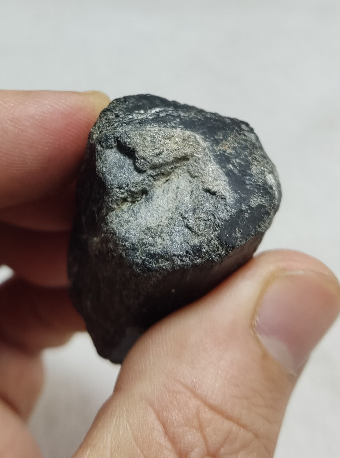 An amazing specimen of terminated black tourmaline 66 grams