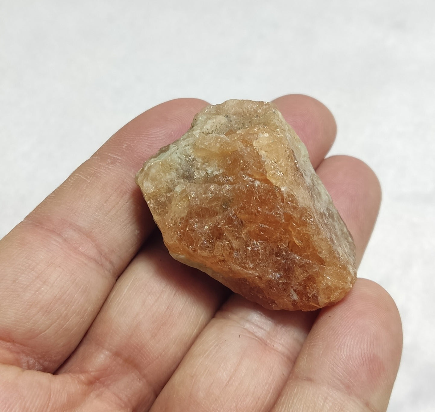 50 grams rough specimen of hessonite garnets
