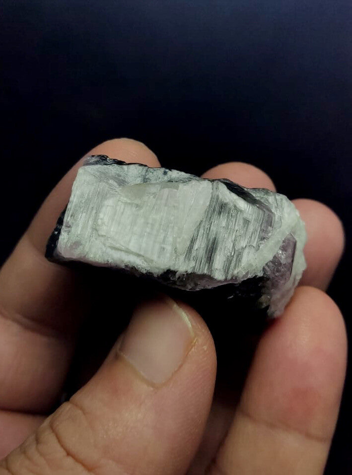 Natural Multicolor Tourmaline Specimen 47 Grams.