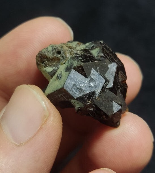 Thumbnail Natural Andradite Garnets Cluster 15 grams