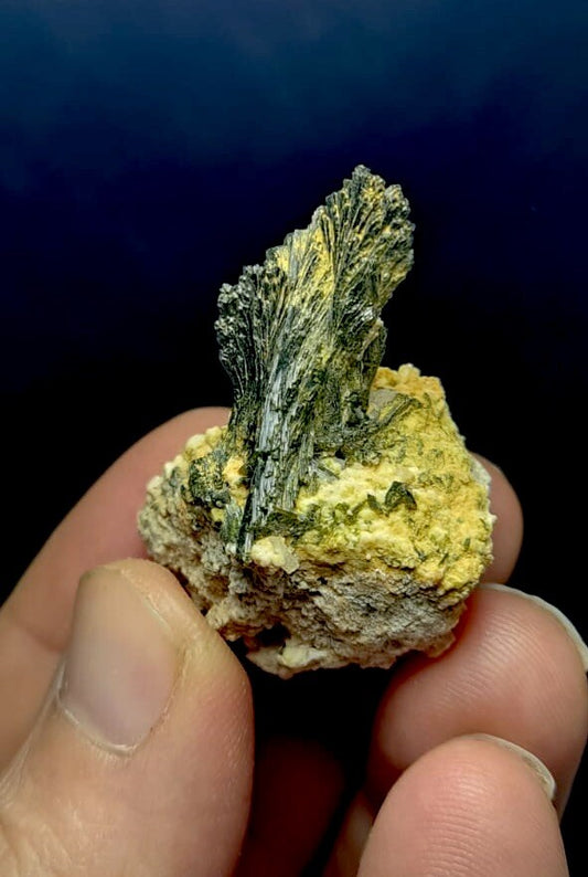 Natural Epidote Crystal 19 Grams.