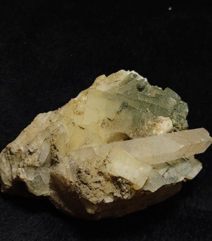 Chlorite Adularia Quartz Specimen 317 grams