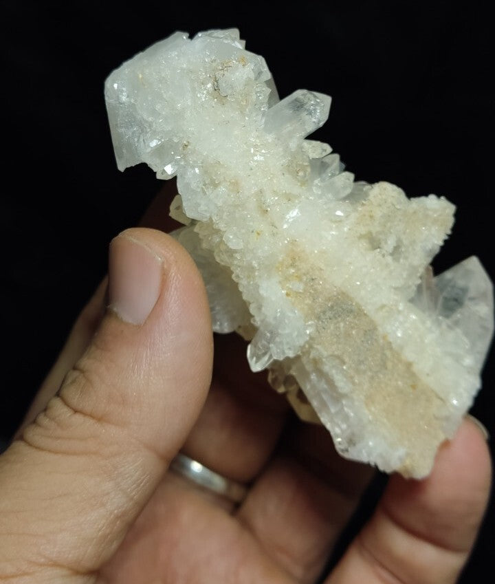 Natural faden Quartz on Matrix specimen 120 grams