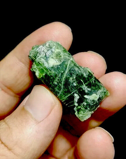 Green Diopside Crystal 22 Grams