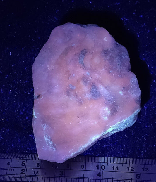 An Aesthetic Natural beautiful rough Hackmanite specimen 414 grams