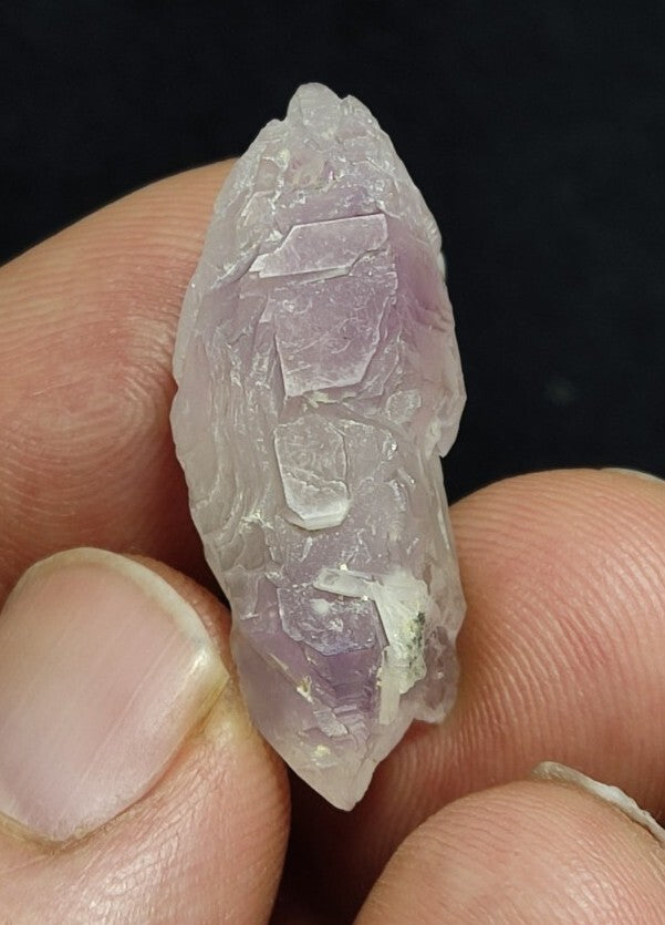 Miniature Etched Natural Amethyst Double Terminated 5 grams