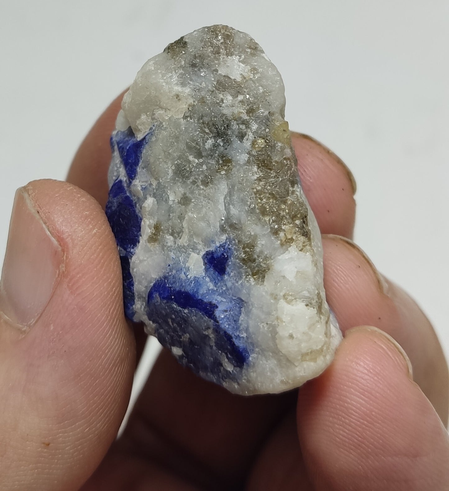 An Aesthetic specimen of lazurite on matrix 28 grams