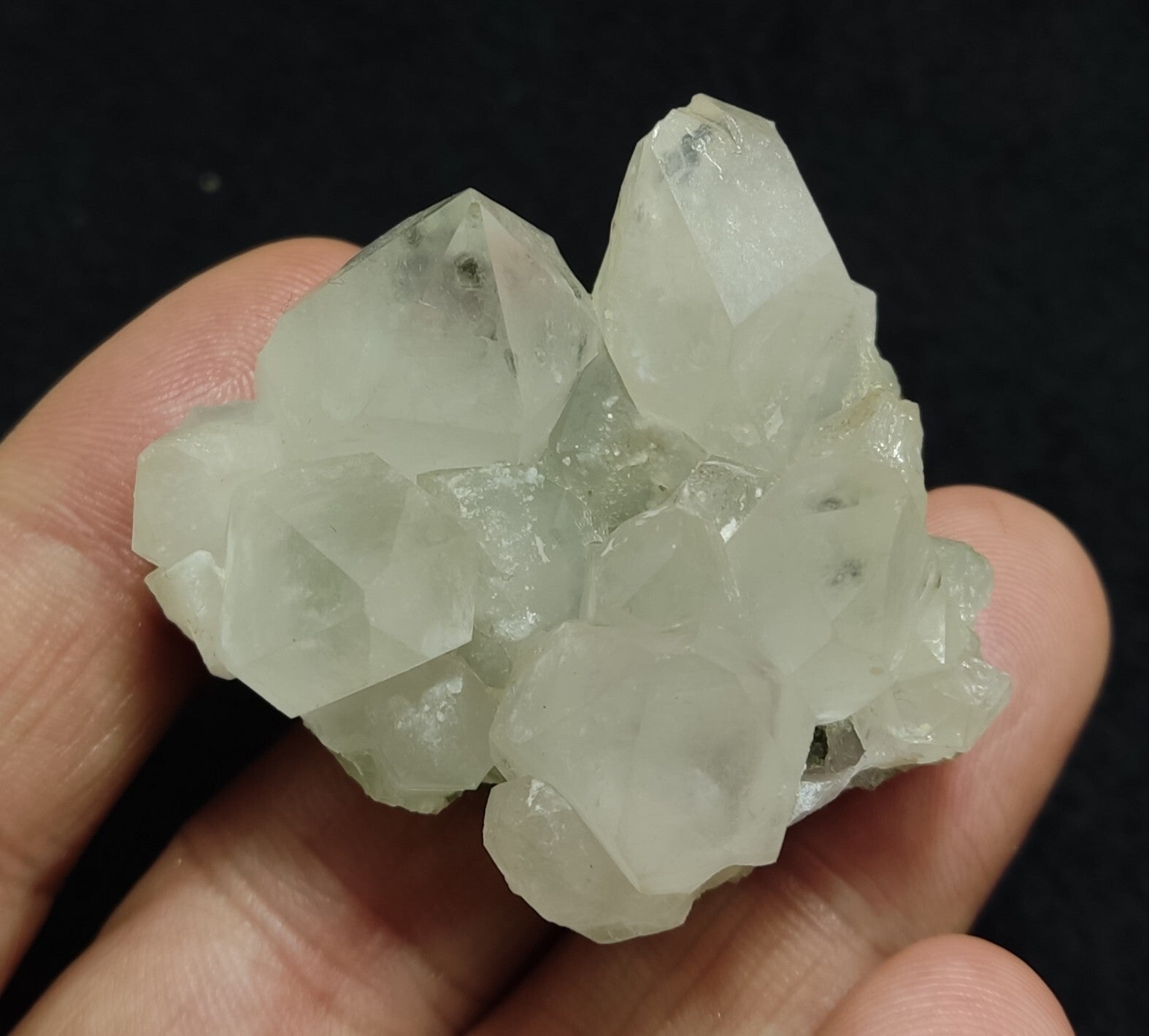 An Aesthetic terminated epidote Quartz specimen 48 grams