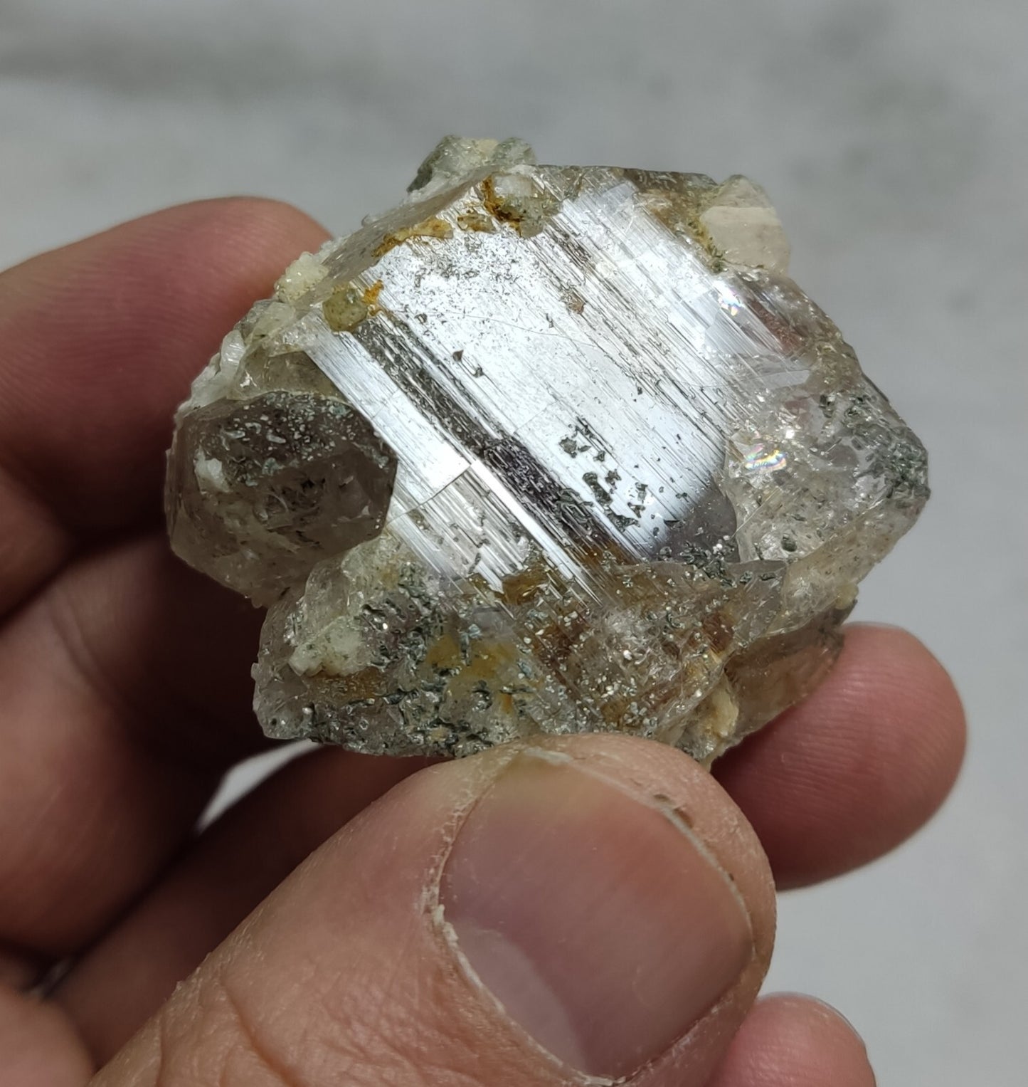 An Aesthetic terminated Quartz crystal 44 grams