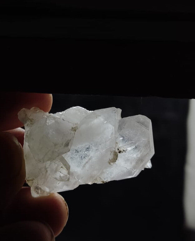 Double  Quartz crystal 22 Grams