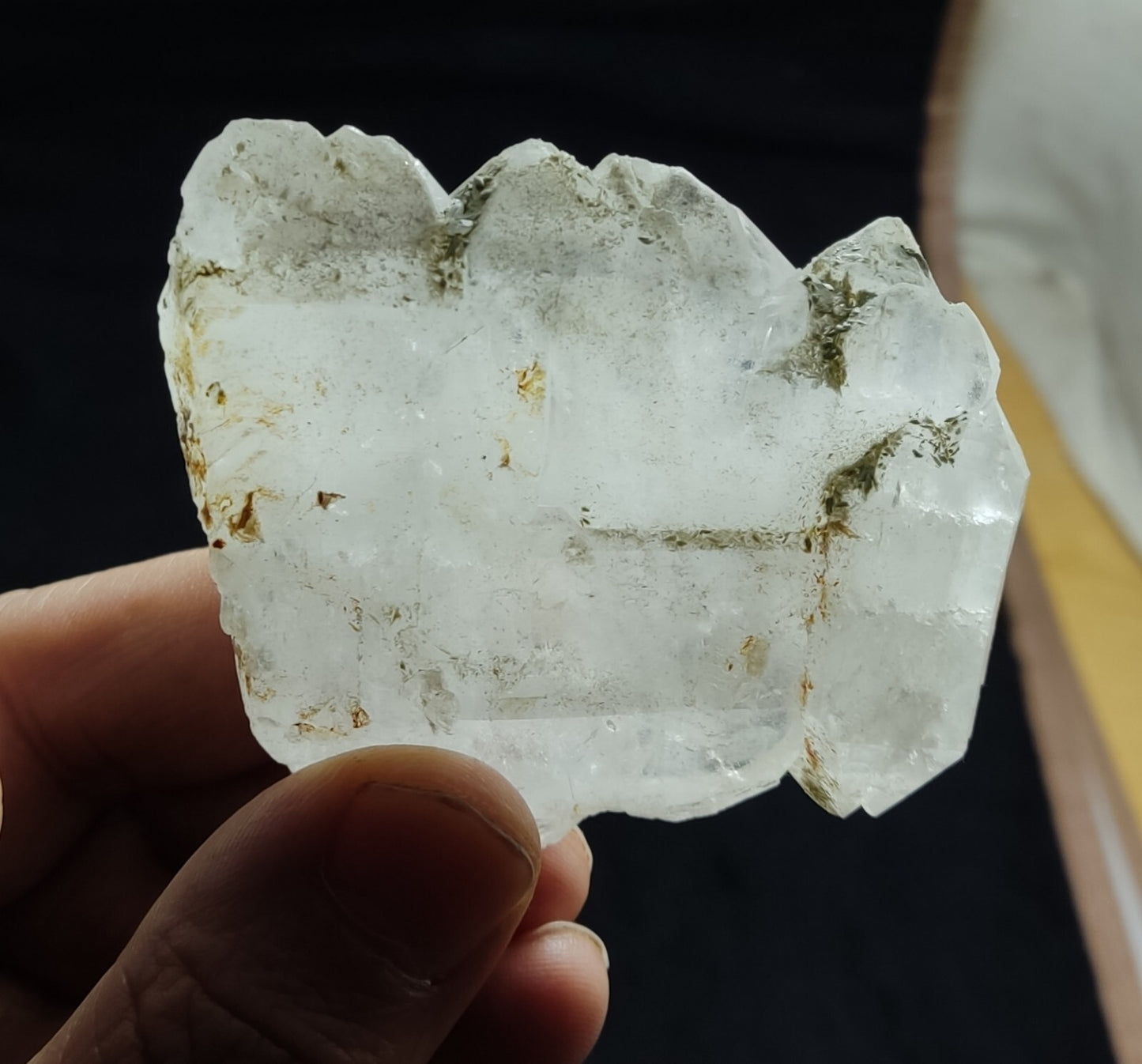 An Aesthetic terminated faden Quartz specimen 117 grams