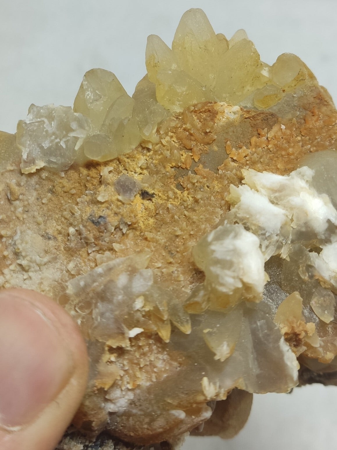 An amazing specimen of calcite 294 grams