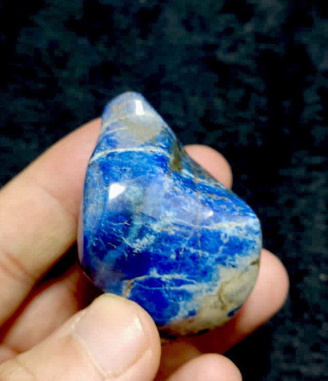 Natural Lapis Lazuli Polished Free From 96 Grams