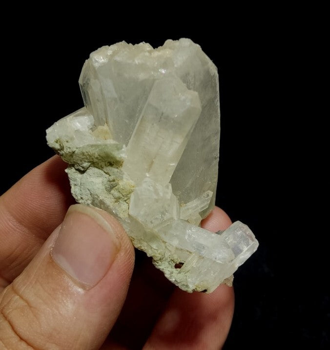 Chlorite Quartz Crystal 71 grams