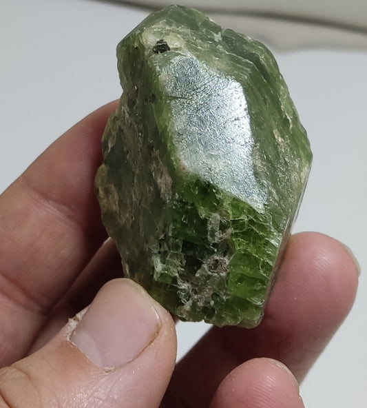 An amazing specimen of diopside crystal 78 grams