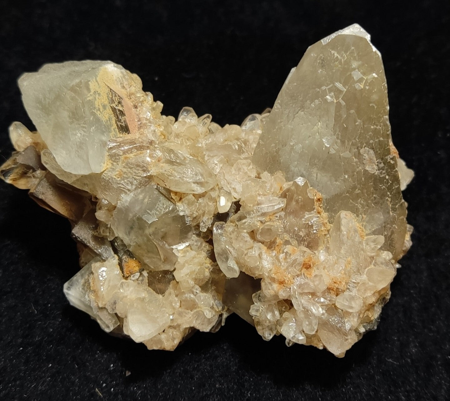 Natural Calcite Crystals Specimen 117 grams