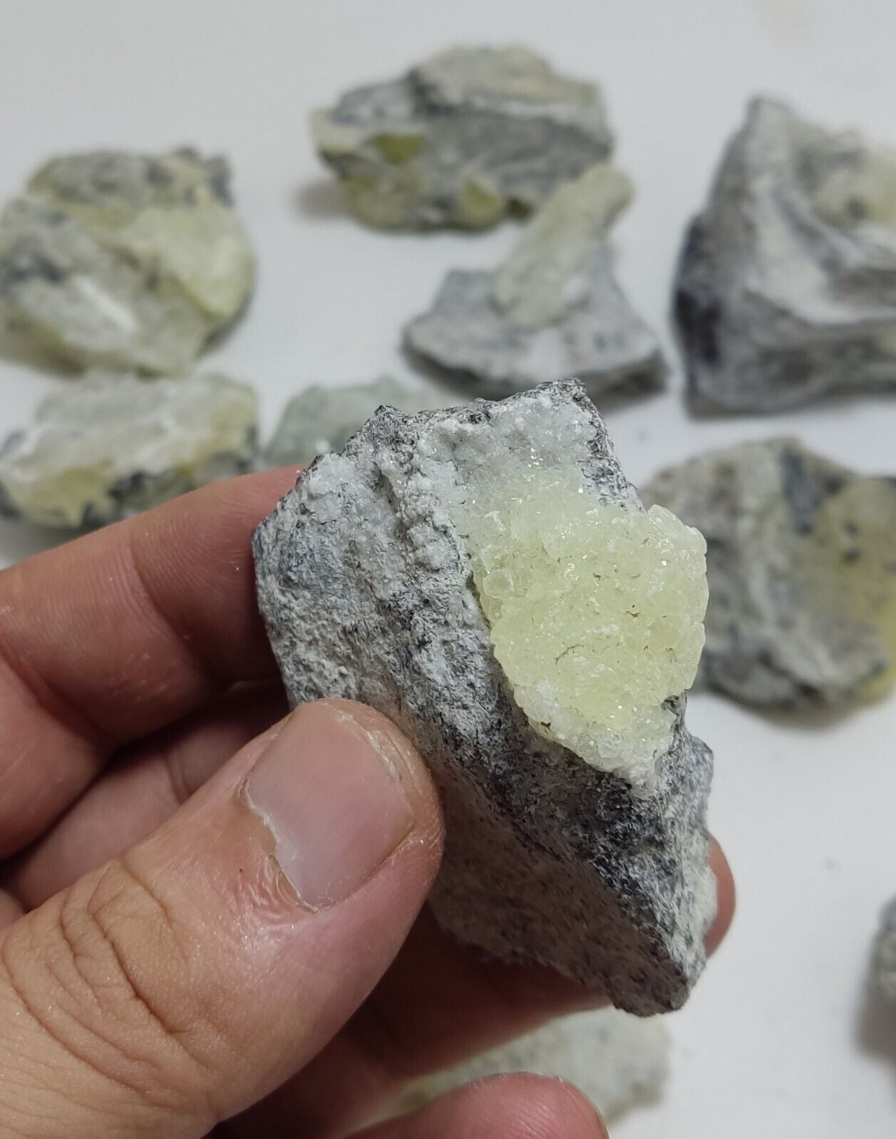 750 grams Brucite on matrix with chromite