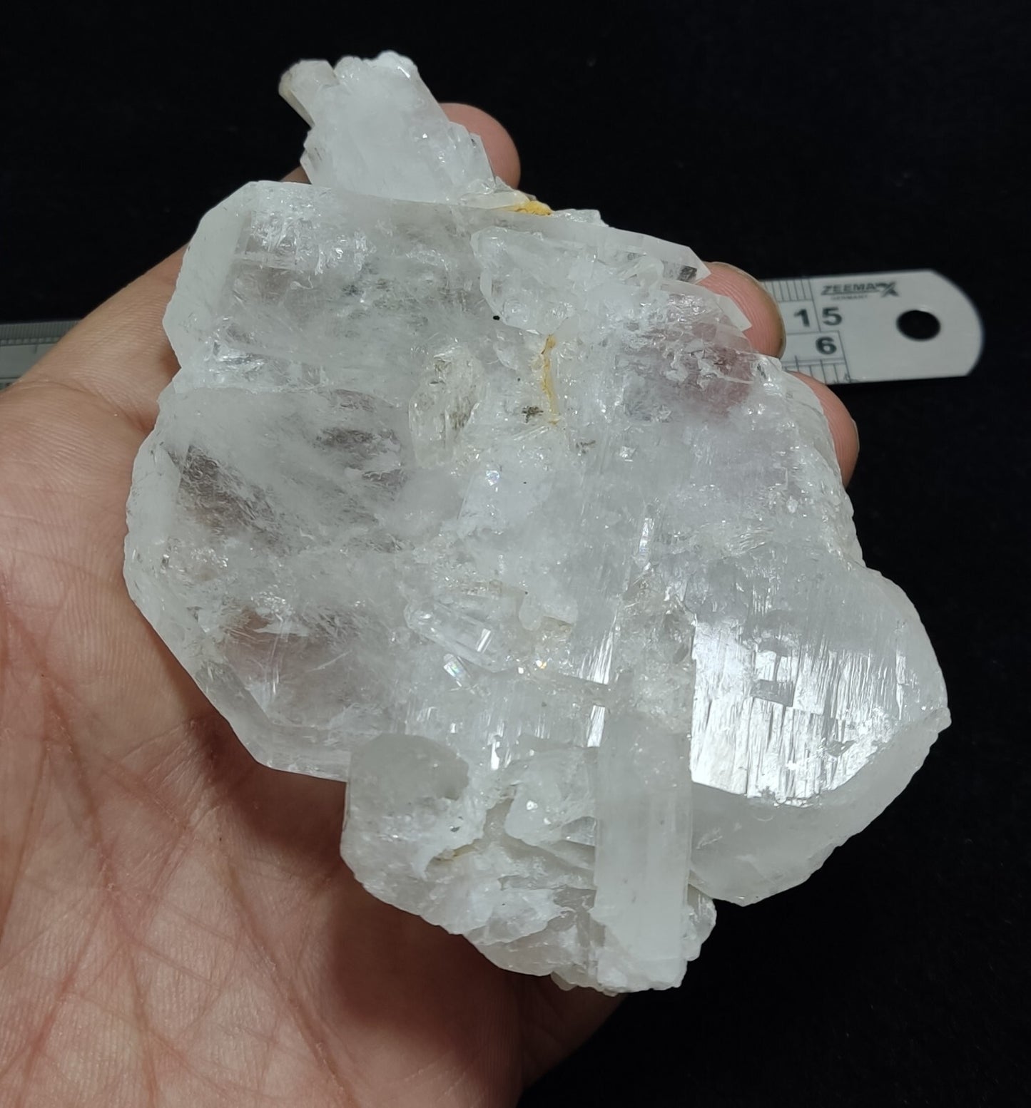An Aesthetic terminated faden Quartz crystal specimen 223 grams