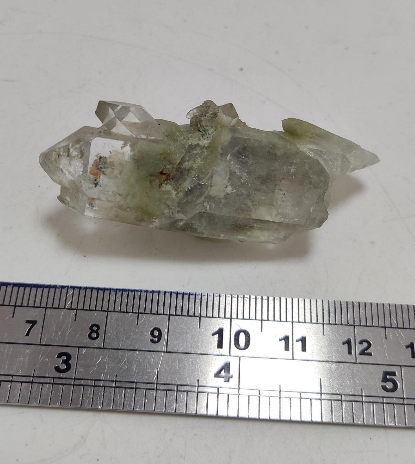 An Aesthetic Natural beautifully terminated Chlorite Quartz specimen 23 grams
