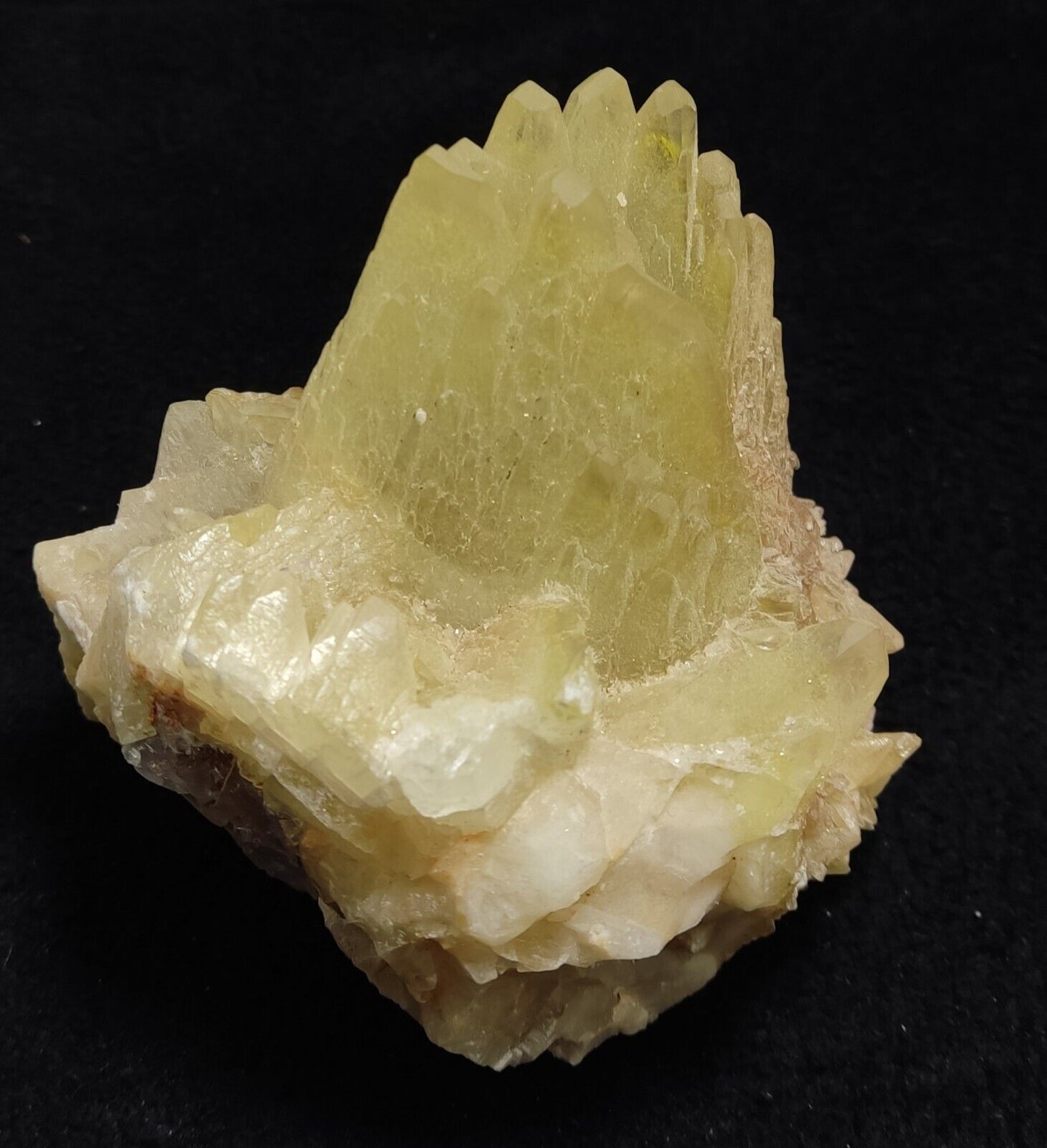 An Aesthetic Naturally terminated specimen of dogtooth calcite 722 grams