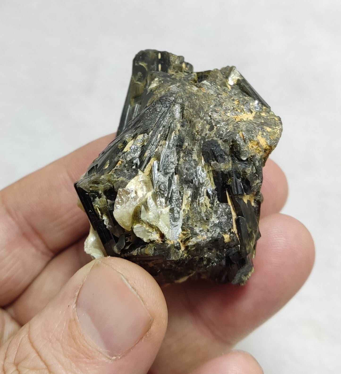 An Aesthetic specimen of epidote 97 grams