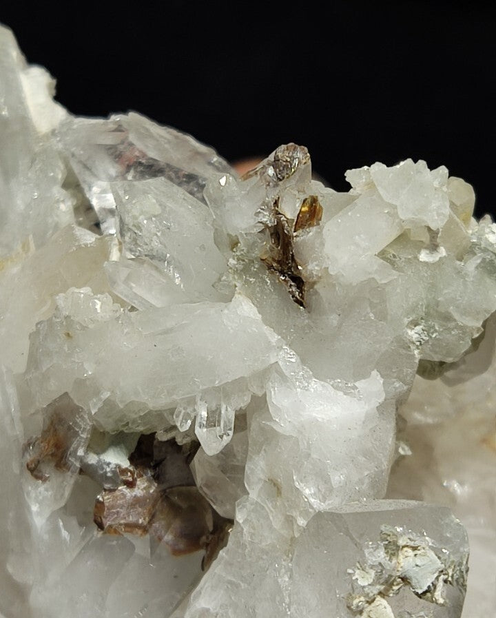 Faden Quartz Cluster With Brookite Inclusions 170 grams