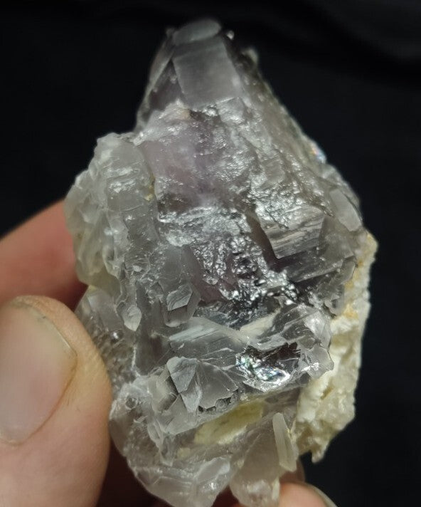 Natural Etched Terminated Smoky Quartz Amethyst 74 grams