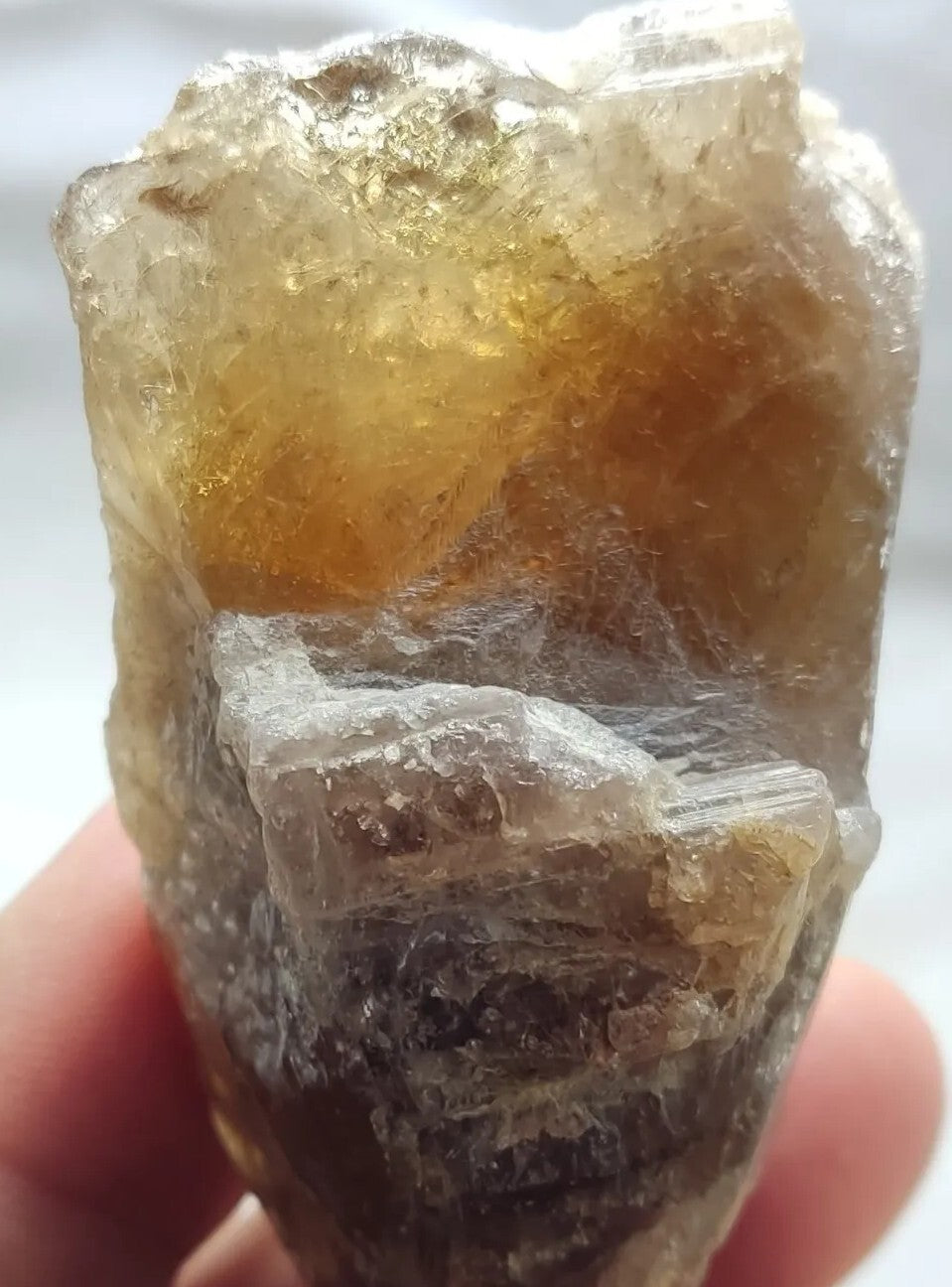 Natural axinite crystal 84 grams